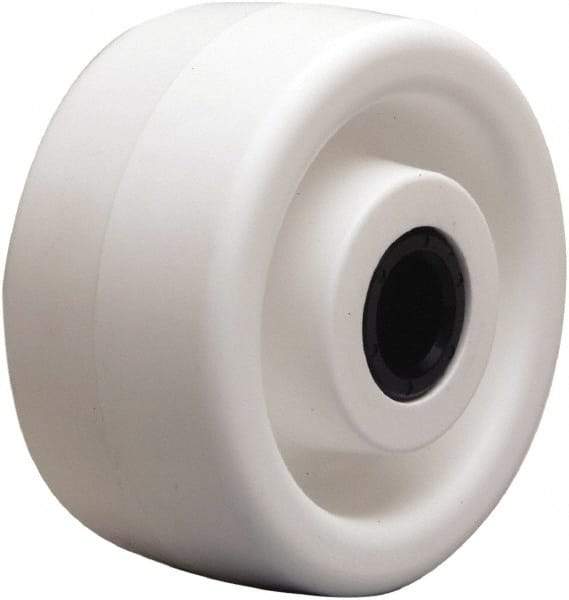 Hamilton - 4 Inch Diameter x 2 Inch Wide, Polyolefin Caster Wheel - 550 Lb. Capacity, 2-3/16 Inch Hub Length, 3/4 Inch Axle Diameter, Delrin Bearing - Industrial Tool & Supply