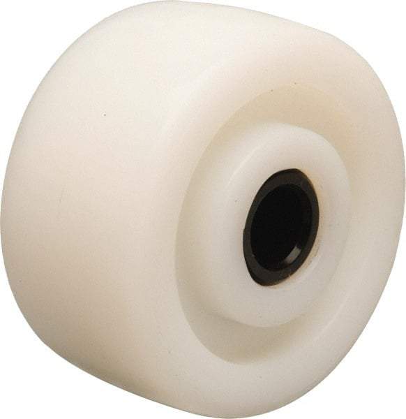 Hamilton - 4 Inch Diameter x 2 Inch Wide, Nylon Caster Wheel - 800 Lb. Capacity, 2-3/16 Inch Hub Length, 3/4 Inch Axle Diameter, Delrin Bearing - Industrial Tool & Supply