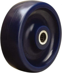Hamilton - 6 Inch Diameter x 2 Inch Wide, Polyurethane Caster Wheel - 1,100 Lb. Capacity, 2-3/16 Inch Hub Length, 1/2 Inch Axle Diameter, Straight Roller Bearing - Industrial Tool & Supply