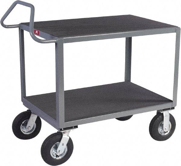 Jamco - 1,200 Lb Capacity, 36" Wide x 24" Long x 34" High Instrument Cart - 2 Shelf, Steel - Industrial Tool & Supply