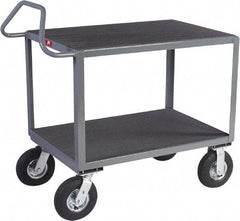 Jamco - 1,200 Lb Capacity, 36" Wide x 24" Long x 34" High Instrument Cart - 2 Shelf, Steel - Industrial Tool & Supply