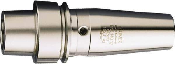 HAIMER - 3/8" Hole Diam, HSK32E Taper Shank Shrink Fit Tool Holder & Adapter - 3.15" Projection, 0.94" Nose Diam, 1.65" Clamping Depth, 25,000 RPM - Exact Industrial Supply