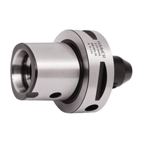 HAIMER - Capto C6 Taper Shank 32mm Hole End Mill Holder/Adapter - 72mm Nose Diam, 90mm Projection, Through-Spindle Coolant - Exact Industrial Supply