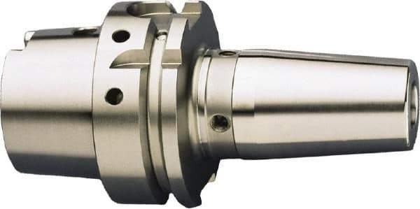 HAIMER - 32mm Hole Diam, HSK80A Taper Shank Shrink Fit Tool Holder & Adapter - 120mm Projection, 44mm Nose Diam, 58mm Clamping Depth, 25,000 RPM - Exact Industrial Supply