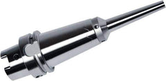 HAIMER - 4mm Hole Diam, HSK63A Taper Shank Shrink Fit Tool Holder & Adapter - 130mm Projection, 7mm Nose Diam, 50mm Clamping Depth, 25,000 RPM - Exact Industrial Supply