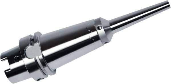 HAIMER - 10mm Hole Diam, HSK63A Taper Shank Shrink Fit Tool Holder & Adapter - 130mm Projection, 16mm Nose Diam, 50mm Clamping Depth, 25,000 RPM - Exact Industrial Supply