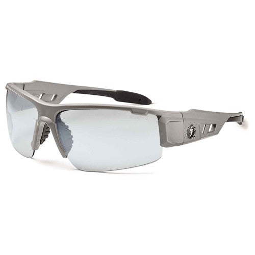 DAGR In/Outdoor Lens Matte Gray Safety Glasses - Industrial Tool & Supply