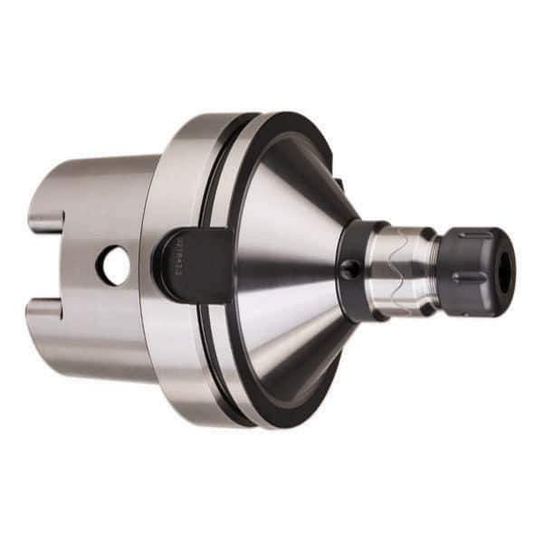 HAIMER - 1/8" to 3/4" Capacity, 5" Projection, HSK125A Hollow Taper, ER32 Collet Chuck - 0.0001" TIR - Exact Industrial Supply