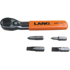 5-PIECE FINE TOOTH BIT WRENCH SET - Industrial Tool & Supply