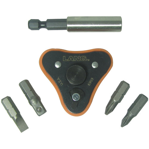 6 Pc Finger Ratchet Bit Driver Set - Industrial Tool & Supply