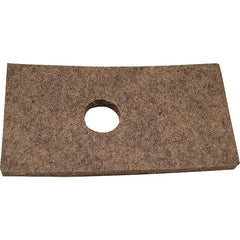 Dynabrade - 1/2" Thick, Machinery Leveling Pad & Mat - 30,000 Lb Max Load - Industrial Tool & Supply