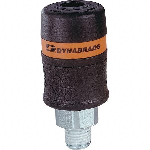 Dynabrade - 1/2 Male NPT Pneumatic Hose Coupler - Industrial Tool & Supply