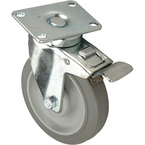 Dynabrade - 5 Inch Diameter Locking Caster - Includes 2 Casters, Use with Downdraft Sanding Tables - Industrial Tool & Supply