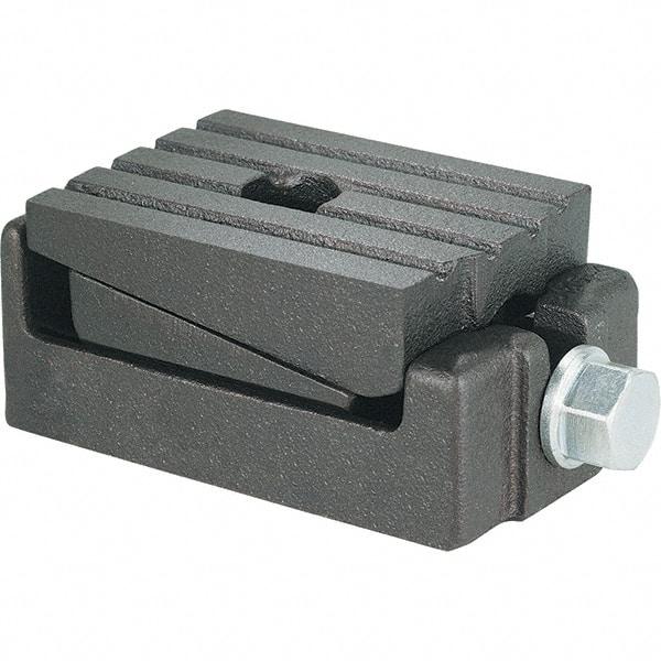 Dynabrade - 15,000 Lb Capacity, 3-1/2 Wide x 5-3/4" Long, 3/4" Pad, Wedge Jack - 2-1/2" Min Height, 3/16" Rise, 1" Anchor, 2-1/2" High (Without Pad) - Industrial Tool & Supply