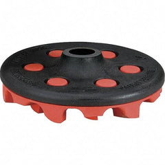 Dynabrade - 4" Diam Angle & Disc Grinder Eraser Disc Assembly - For Use with 18072 - Industrial Tool & Supply