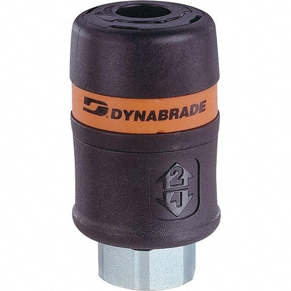 Dynabrade - 1/2 Female NPT Pneumatic Hose Coupler - Industrial Tool & Supply