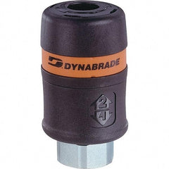 Dynabrade - 1/2 Female NPT Pneumatic Hose Coupler - Industrial Tool & Supply