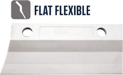 SEYMOUR-MIDWEST - 27" Rubber Blade Floor Squeegee - Threaded End, Single Edge, Gray, Use with 78256 - Industrial Tool & Supply