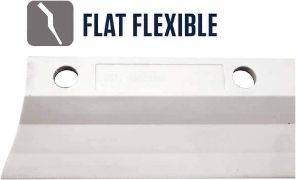 SEYMOUR-MIDWEST - 19" Rubber Blade Floor Squeegee - Threaded End, Single Edge, Gray, Use with 78255 - Industrial Tool & Supply