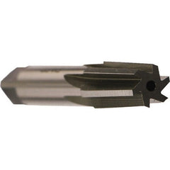 Emuge - 1-1/4" Pipe, 1.4469" Small End Diam, 1.2598" Straight Shank, 44mm Flute, Taper Pipe Reamer - Industrial Tool & Supply