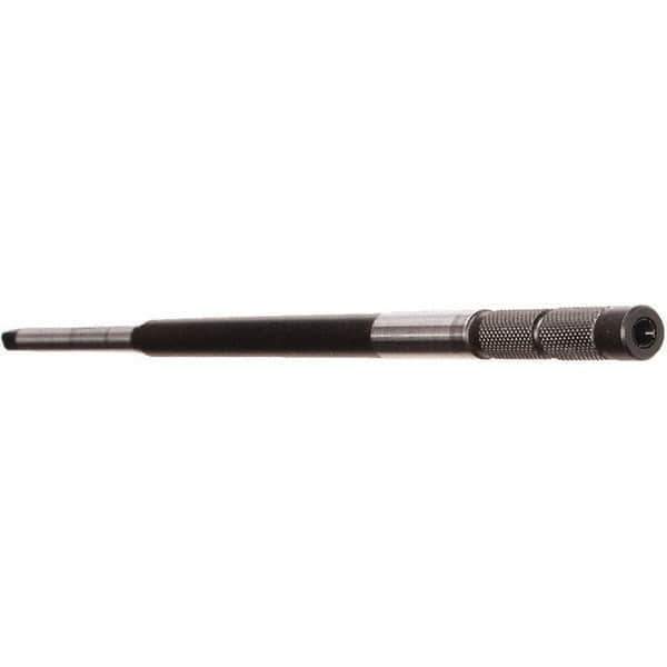 Emuge - M27mm Tap, 12.9921 Inch Overall Length, 1.1024 Inch Max Diameter, Tap Extension - 0.7874 Inch Tap Shank Diameter, 0.7874, 1.1024 Inch Extension Shank Diameter, 0.6299 Inch Extension Square Size, 44mm Tap Depth - Industrial Tool & Supply