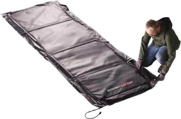 Powerblanket - 120" Long x 36" Wide, Flat, PVC, Standard Heat Blanket - 120 Volts, Flat Back - Industrial Tool & Supply