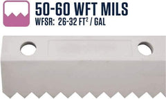 SEYMOUR-MIDWEST - 18" Rubber Blade Floor Squeegee - Threaded End, Single Edge, Gray, Use with 78255 - Industrial Tool & Supply