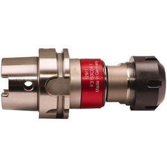 Emuge - HSK50A Taper Shank Tension & Compression Tapping Chuck - M4 Min Tap Capacity, 116.3mm Projection, Through Coolant - Exact Industrial Supply