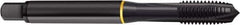 Guhring - M10x1.25 Metric Fine, Oxide Finish, Cobalt Spiral Point Tap - Plug Chamfer, Right Hand Thread, 2.941" OAL, 0.787" Thread Length, 0.381" Shank Diam, 6H Class of Fit, Series 4417 - Exact Industrial Supply