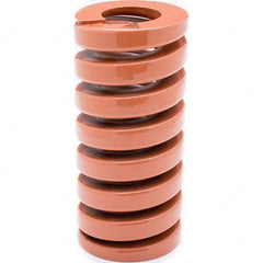 Associated Spring Raymond - 60mm Hole Diam, 30mm Rod Diam, 200mm Free Length, Brown Die Spring - Industrial Tool & Supply