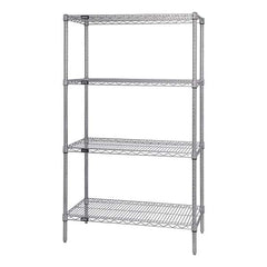 Quantum Storage - Wire Shelving Type: Wire Shelving - Starter Unit Starter or Add-On: Starter - Industrial Tool & Supply
