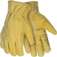 MCR Safety - Size M General Protection Work Gloves - For Work & Driver, Uncoated, Natural, Paired - Industrial Tool & Supply
