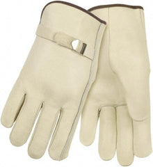 MCR Safety - Size M General Protection Work Gloves - For Work & Driver, Uncoated, Natural, Paired - Industrial Tool & Supply