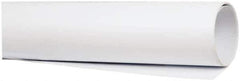 Made in USA - 4' Long, 3/4" Diam, Polystyrene Plastic Rod - Opaque White - Industrial Tool & Supply