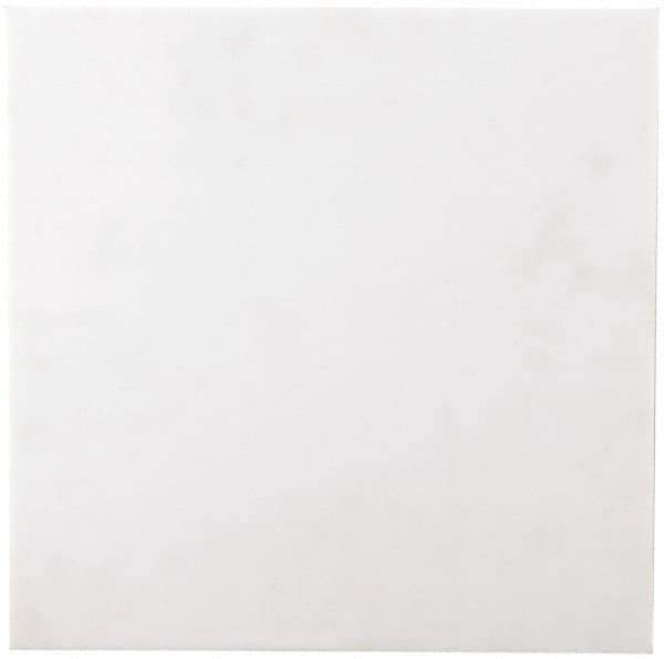 Made in USA - 4' Long, 1/2" Diam, Polyester (PET) Plastic Rod - White - Industrial Tool & Supply