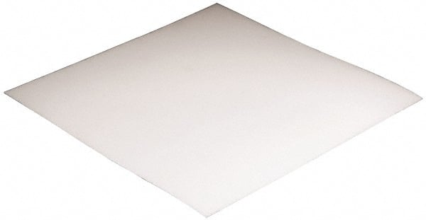 Made in USA - 4' x 48" x 3/4" White Polyethylene (LDPE) Sheet - Industrial Tool & Supply