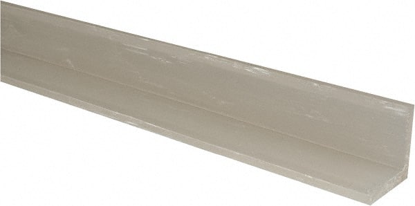 Value Collection - 2 Inch Leg Long x 1/4 Inch Thick x 5 Ft. Long, Standard Plastic Angle - Industrial Tool & Supply