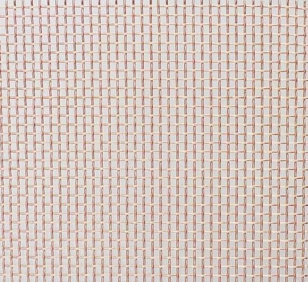 Value Collection - 32 Gage, 0.012 Inch Wire Diameter, 30 x 30 Mesh per Linear Inch, Copper, Wire Cloth - 0.02 Inch Opening Width, 36 Inch Wide, Cut to Length - Industrial Tool & Supply