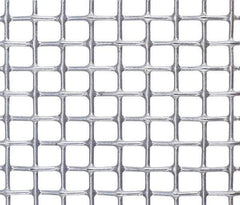 Value Collection - 26 Gage, 0.018 Inch Wire Diameter, 16 x 16 Mesh per Linear Inch, Steel, Wire Cloth - 0.045 Inch Opening Width, 36 Inch Wide, Cut to Length, Galvanized after Weave - Industrial Tool & Supply