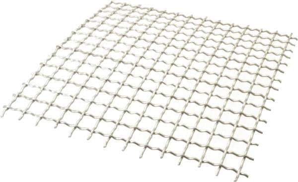 Value Collection - 11 Gage, 0.12 Inch Wire Diameter, 3/4 x 3/4 Mesh per Linear Inch, Stainless Steel, Wire Cloth - 0.63 Inch Opening Width, 12 Inch Wide x 12 Inch Stock Length - Industrial Tool & Supply