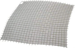 Value Collection - 18 Gage, 0.047 Inch Wire Diameter, 2 x 2 Mesh per Linear Inch, Stainless Steel, Wire Cloth - 0.453 Inch Opening Width, 12 Inch Wide x 12 Inch Stock Length - Industrial Tool & Supply