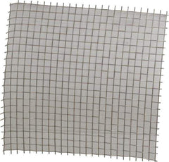 Value Collection - 16 Gage, 0.063 Inch Wire Diameter, 2 x 2 Mesh per Linear Inch, Stainless Steel, Wire Cloth - 0.437 Inch Opening Width, 12 Inch Wide x 12 Inch Stock Length - Industrial Tool & Supply