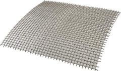 Value Collection - 14 Gage, 0.08 Inch Wire Diameter, 3 x 3 Mesh per Linear Inch, Stainless Steel, Wire Cloth - 0.253 Inch Opening Width, 12 Inch Wide x 12 Inch Stock Length - Industrial Tool & Supply