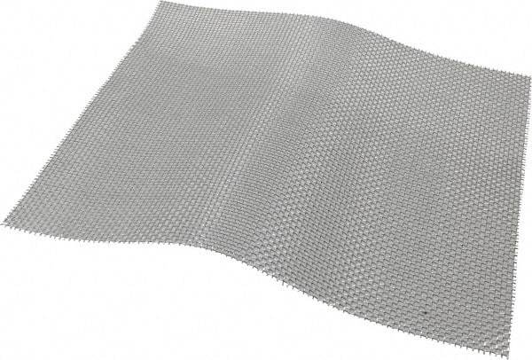 Value Collection - 22 Gage, 0.028 Inch Wire Diameter, 8 x 8 Mesh per Linear Inch, Stainless Steel, Wire Cloth - 0.097 Inch Opening Width, 12 Inch Wide x 12 Inch Stock Length - Industrial Tool & Supply