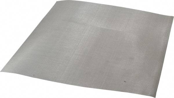 Value Collection - 33 Gage, 0.0075 Inch Wire Diameter, 60 x 60 Mesh per Linear Inch, Stainless Steel, Wire Cloth - 0.006 Inch Opening Width, 12 Inch Wide x 12 Inch Stock Length - Industrial Tool & Supply