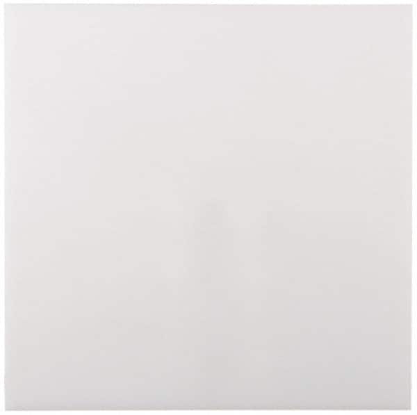 USA Sealing - 5' x 4" x 3/8" White Polyethylene (UHMW) Rectangular Bar - Industrial Tool & Supply