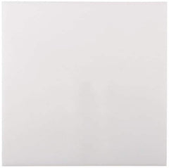 USA Sealing - 5' x 4" x 3/8" White Polyethylene (UHMW) Rectangular Bar - Industrial Tool & Supply