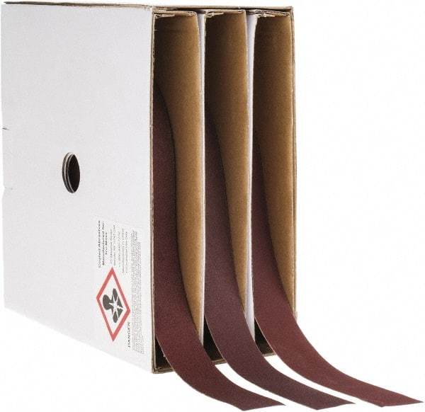 Tru-Maxx - 25 Yards x 1" 3 Piece Roll Kit - 120, 180 & 240 Grit, & Fine & Very Fine Grades - Industrial Tool & Supply