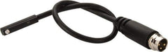 De-Sta-Co - PNP Output, Normally Open, Solid State Sensor, 0.1 Max Amps, 4.50 to 28 Volts, Power Clamp Switch - 0.5 Volt Max Drop, DC Current, 0.93" Long x 0.53" Wide x 0.87" High, 0.54 Ft Long Wire - Industrial Tool & Supply