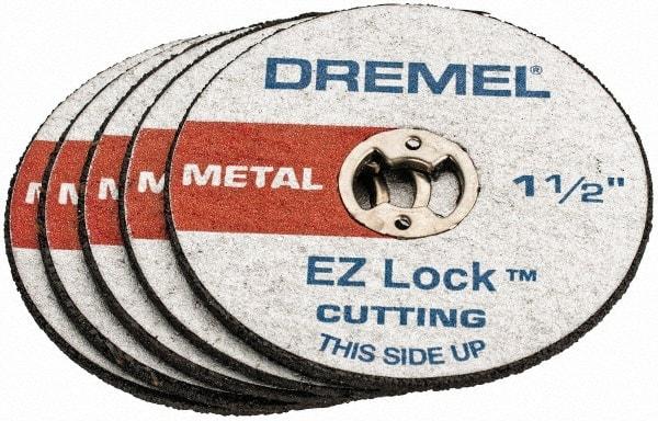 Dremel - 1-1/2" Cutoff Wheel - 0.045" Thick, 35,000 Max RPM, Use with Angle Grinders - Industrial Tool & Supply